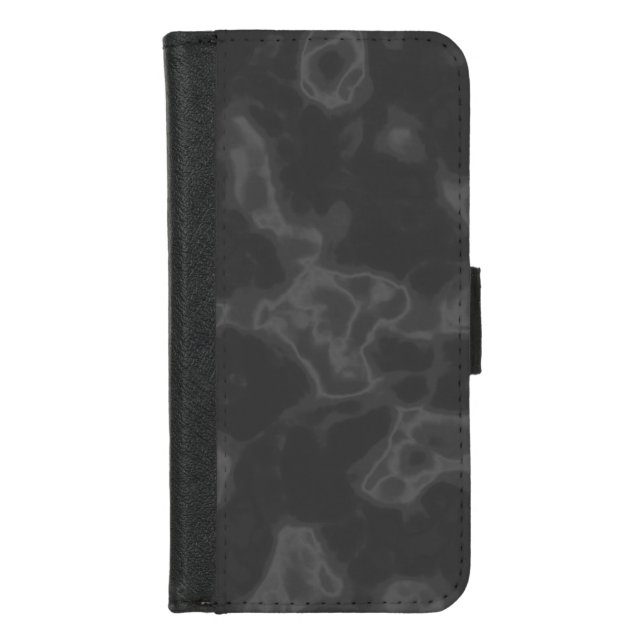 Gray Marble iPhone Wallet Case (Front)