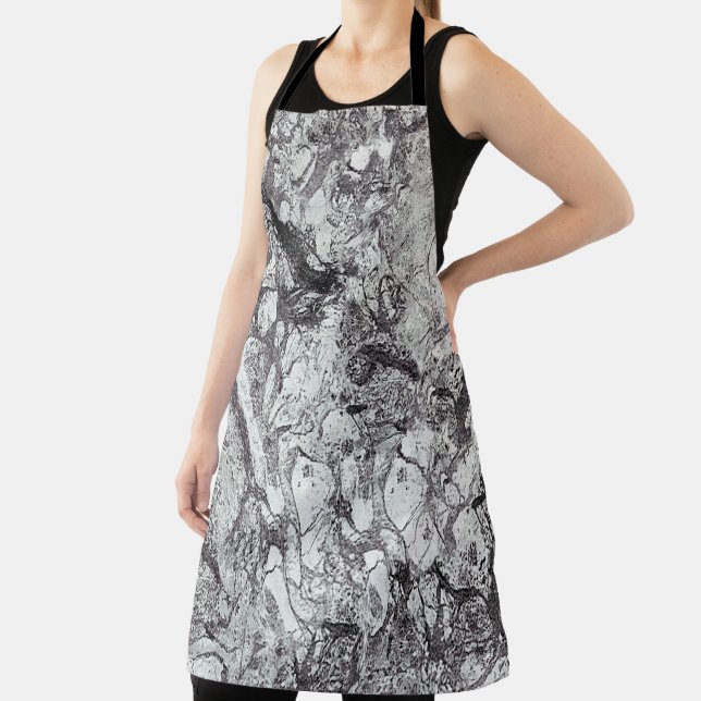 Gray Marble Look Apron (Insitu)