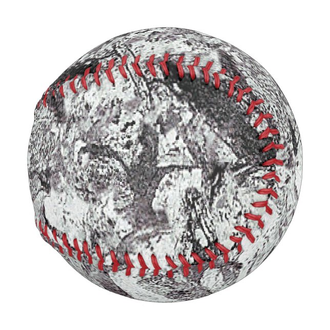 Gray Marble Look Baseball (Front Right)