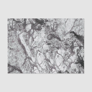 Gray Marble Look Tissue Paper