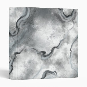 Gray Marble Organizer Binder Gift