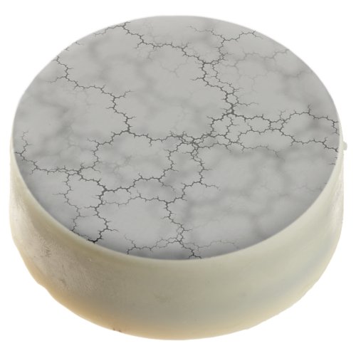 Gray Marble Pattern Fathers Day Chocolate Covered Oreo
