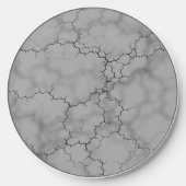 Gray Marble Pattern Father's Day Wireless Charger (Front)
