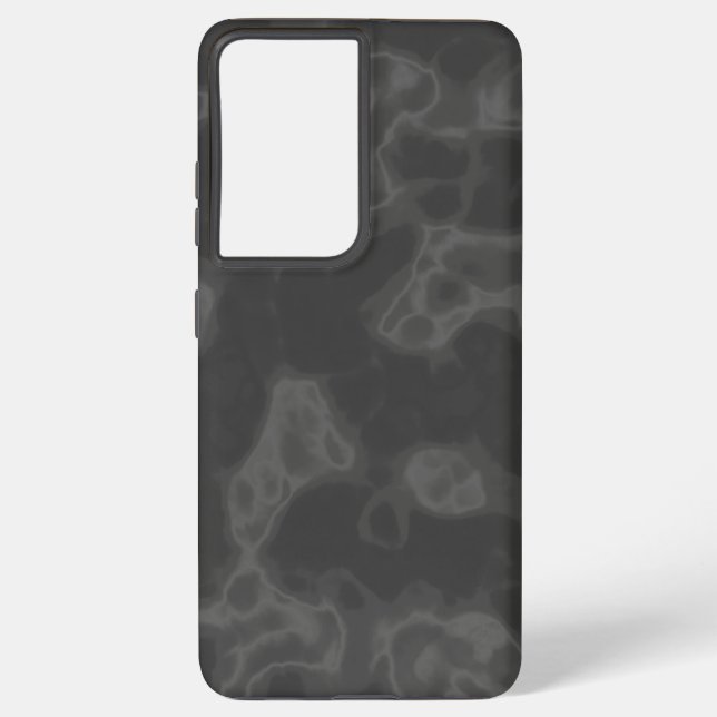 Gray Marble Samsung Galaxy Case (Back)