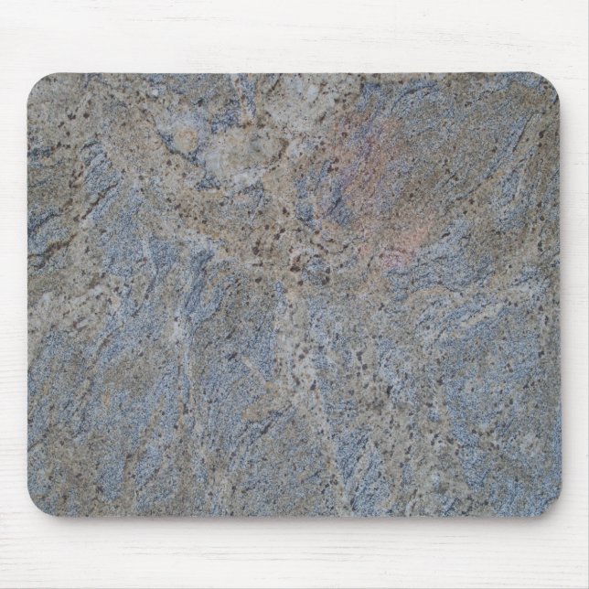 Gray Marble Swirled Mousepad (Front)