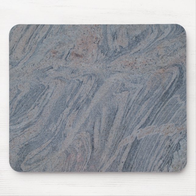 Gray Marble Swirled Mousepad (Front)