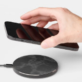 Gray Marble Wireless Charger (Hand)