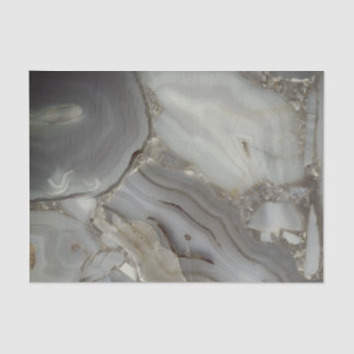 Gray Marble with Gold Vein Tissue Paper