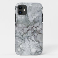 Gray Marbled  cell phone case