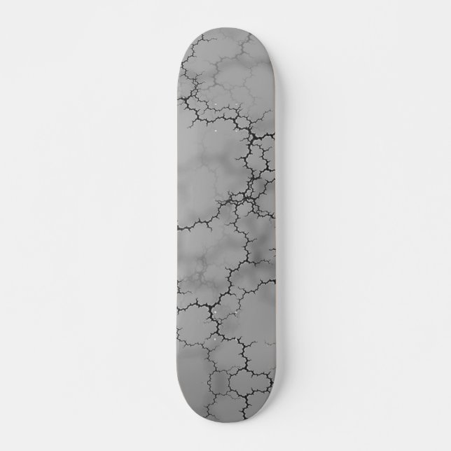Gray Marbled Skateboard (Front)