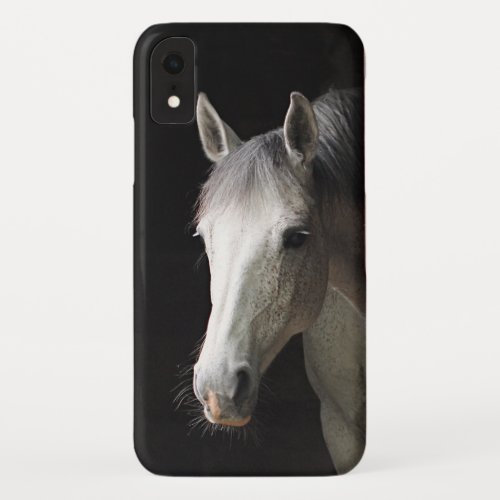 Gray Mare Beautiful Horse Animals iPhone XR Case