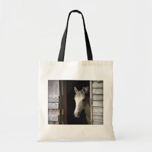Gray Mare Horse Budget Tote