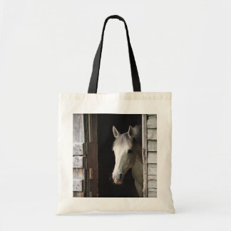 Gray Mare Horse Tote Bag