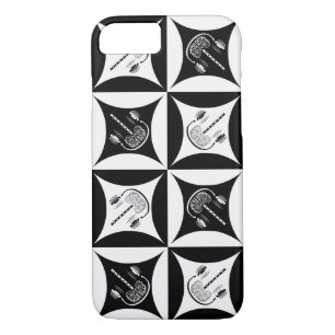 Gray Matter in the Hole in the Barn Door iPhone 8/7 Case