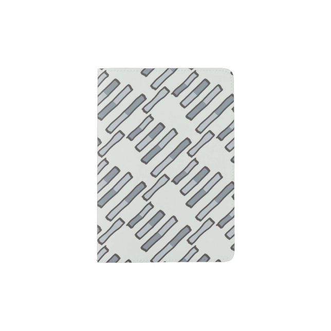 Gray Matter Passport Holder (Front)