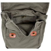 Gray Messenger Bag w/ Sherlock Holmes Print (Inside)