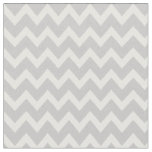 Gray Modern Chevron Fabric