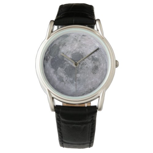 Gray moon photo watch