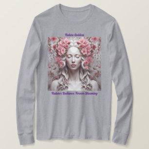 Gray Nature Goddess T-Shirt