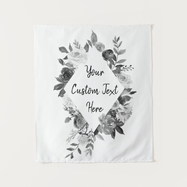 Gray Neutral Photo Booth Backdrop Birthday Party (Front)