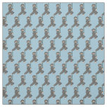 Gray Ninja 2 Design Fabric