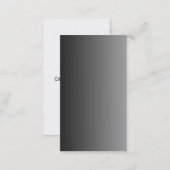 Gray Ombre Business Card (Front/Back)