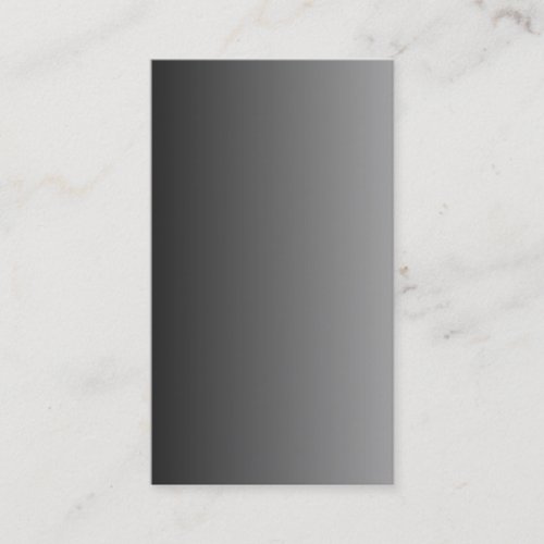 Gray Ombre Business Card
