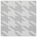 Gray On Gray Houndstooth Seamless Pattern Fabric