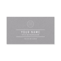 Gray Paper Business Card Gray Paper Business Card