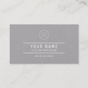 Gray Paper Business Card by zazzle_templates at Zazzle