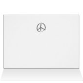 Gray Peace Sign (Inside Horizontal (Top))
