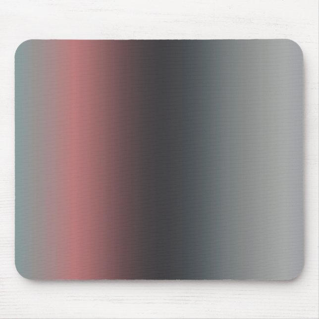 Gray, pink, black gradient, Ombre.  Mouse Pad (Front)