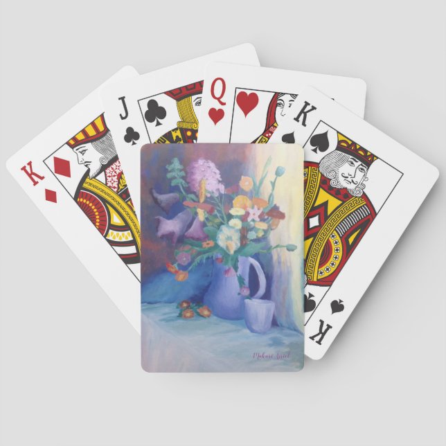 Gray Pitcher Poker Cards (Back)