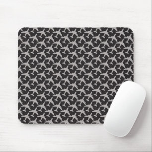 Gray Plane Airplanes Pilot Plane Aviation Aviator Mouse Pad