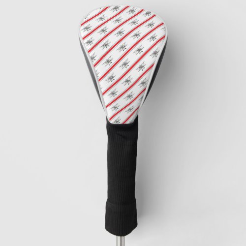Gray Plane Red Lines Airplanes Pilot Plane Golf Head Cover