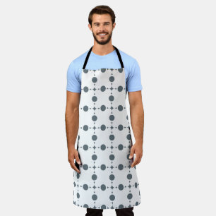 Gray Polka Dots, Polka Dot Pattern, Dots, Dotted Apron
