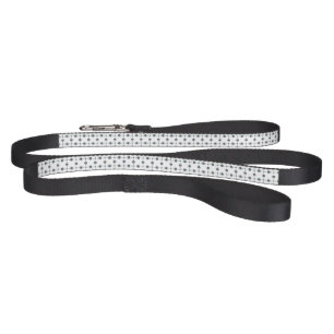 Gray Polka Dots, Polka Dot Pattern, Dots, Dotted Pet Leash