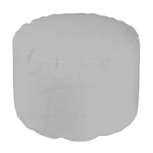 Gray Pouf