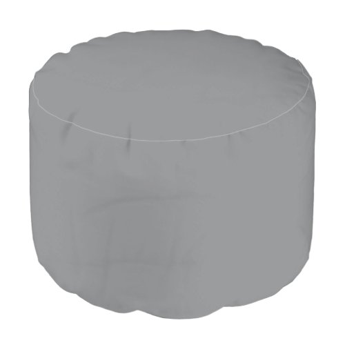 Gray Pouf