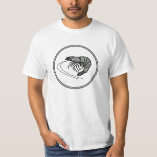 Gray Prawn - Fish Prawn Crab Collection T-Shirt