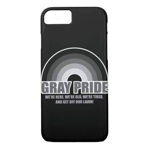 Gray Pride  10 iPhone 87 Case
