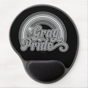 Gray Pride (Retired Senior) Gel Mouse Pad