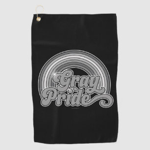 Gray Pride (Retired Senior) Golf Towel