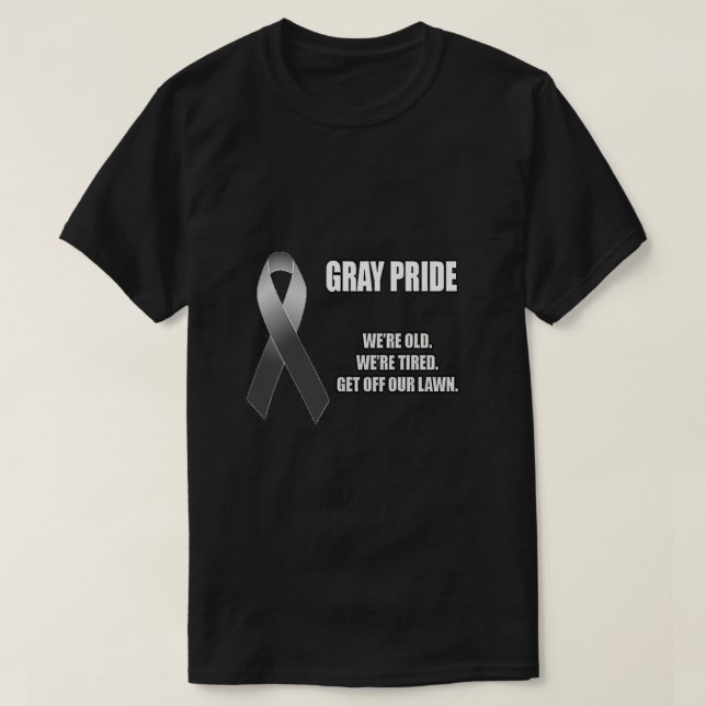 gray pride T-Shirt (Design Front)
