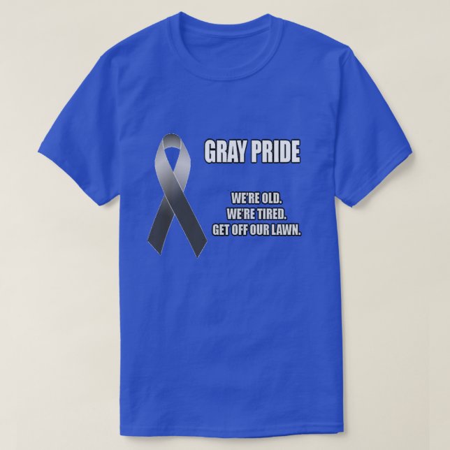 Gray Pride T-Shirt (Design Front)