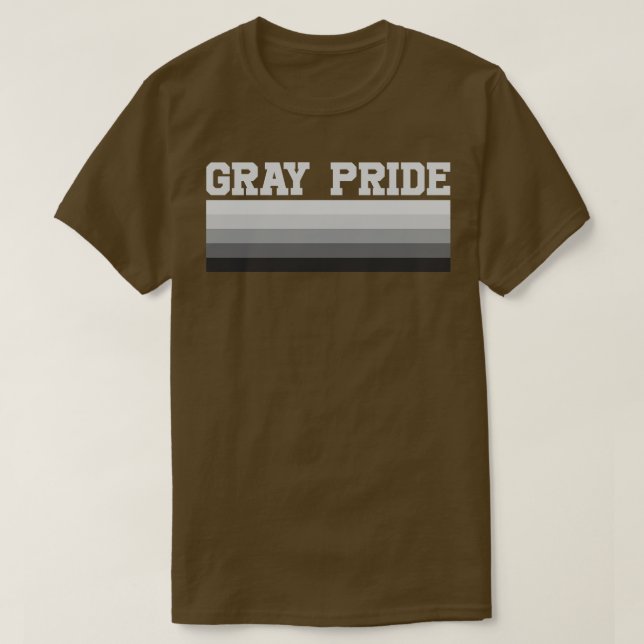 Gray Pride T-Shirt (Design Front)