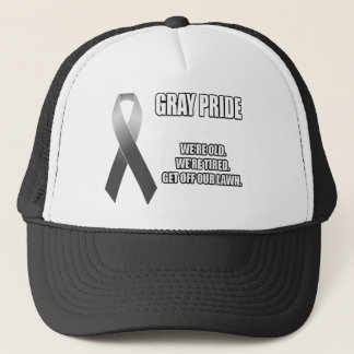Gray Pride Trucker Hat