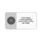 Gray Quatrefoil Pattern, Charcoal Monogram