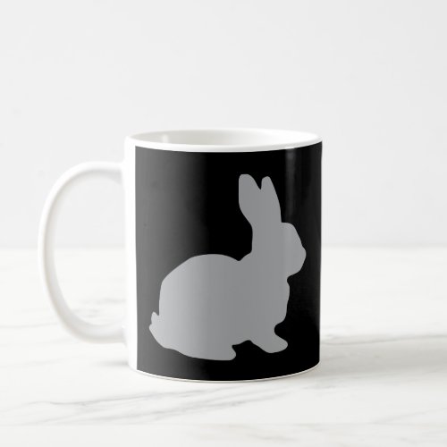 Gray Rabbit Hare Cottontail Bunny Lapin Jackrabbit Coffee Mug