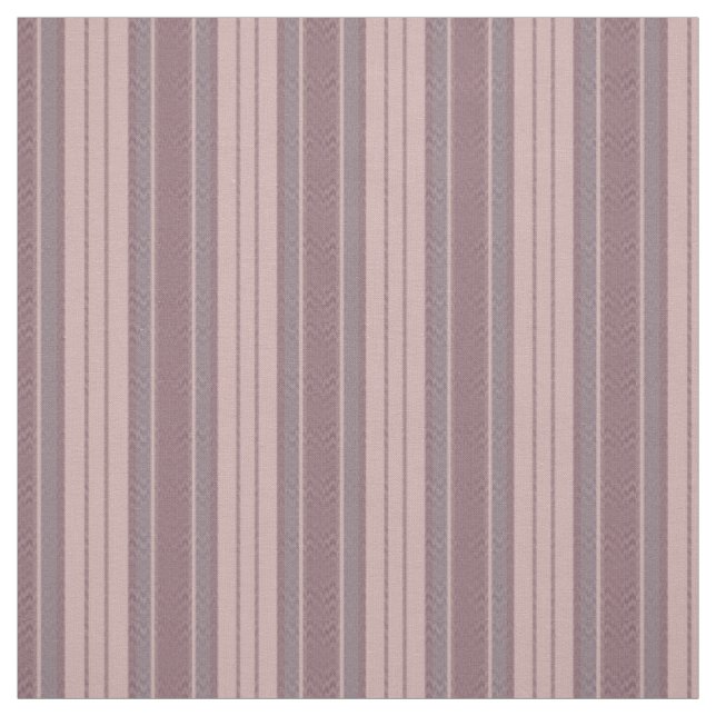 Gray Red Chevron Stripes Fabric (Swatch)